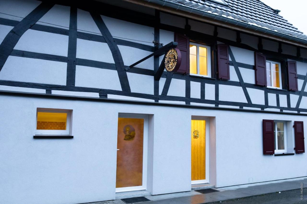 Gite Les Sabots De Paille, Alsace Haut-Rhin Ballesdorf Dış mekan fotoğraf
