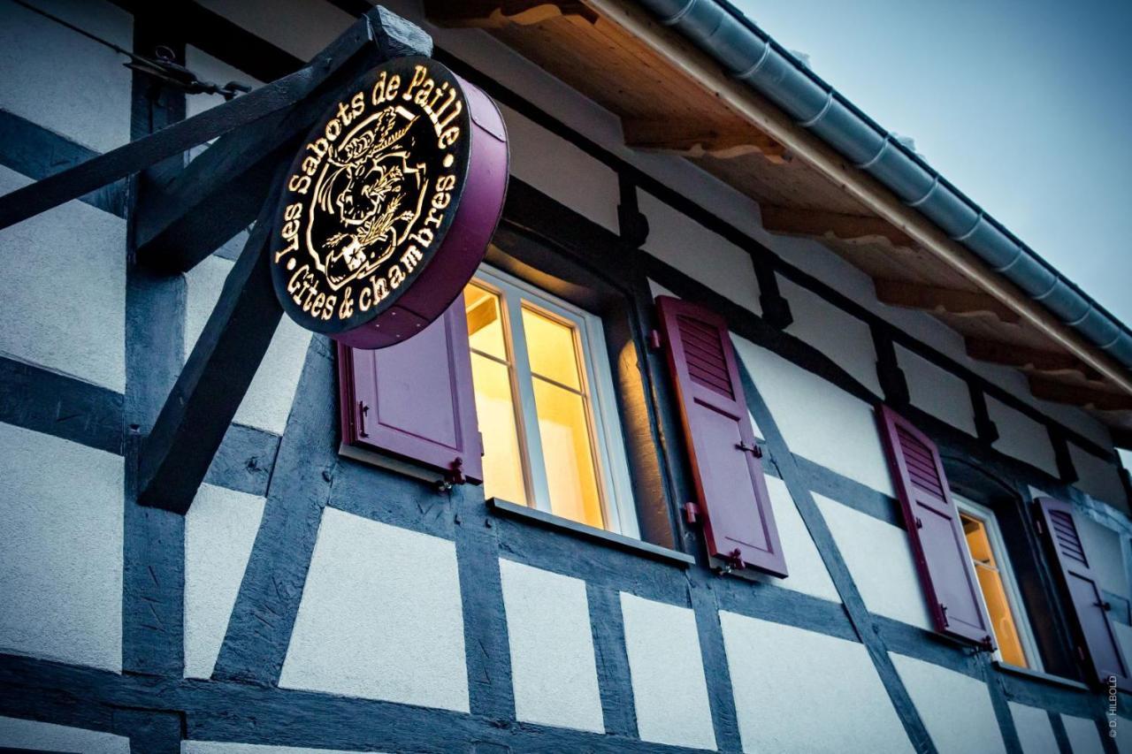 Gite Les Sabots De Paille, Alsace Haut-Rhin Ballesdorf Dış mekan fotoğraf