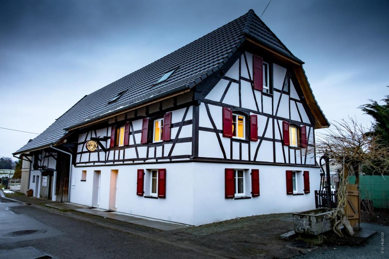 Gite Les Sabots De Paille, Alsace Haut-Rhin Ballesdorf Dış mekan fotoğraf