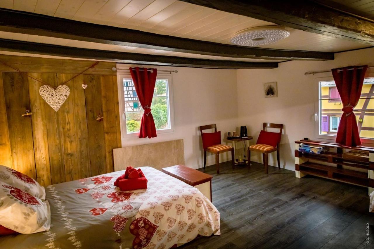 Gite Les Sabots De Paille, Alsace Haut-Rhin Ballesdorf Dış mekan fotoğraf